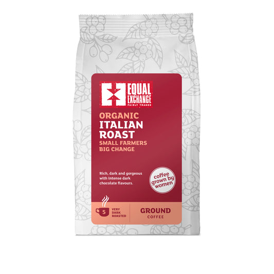 Equal Exchange Organic Fairtrade Italian Roast Ground Coffee 227g