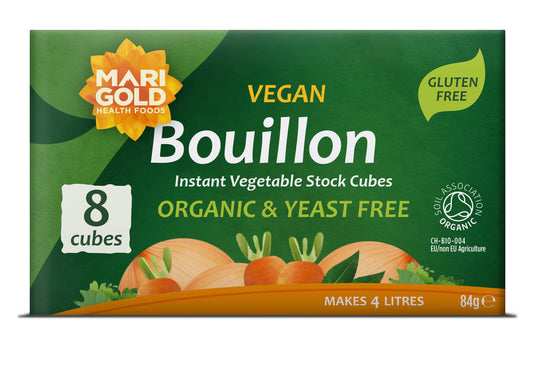 Marigold Organic Bouillon Yeast Free 8 cubes