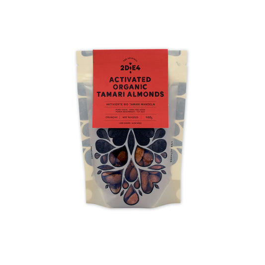 2die4 Activated Tamari Almonds 100g