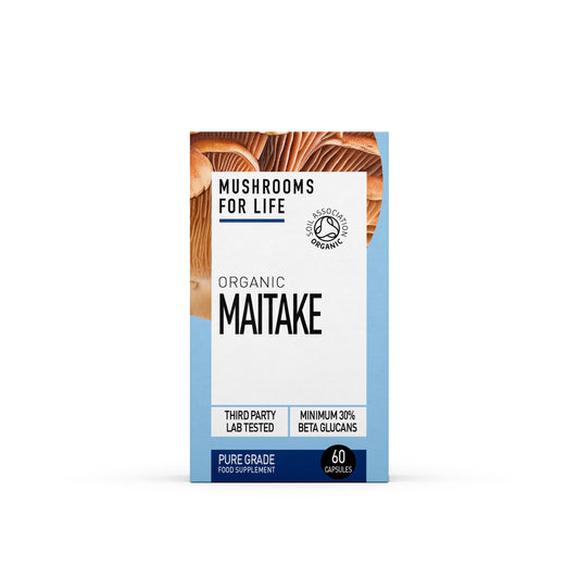 Mushrooms For Life Organic Maitake Pure Grade Extract Capsules