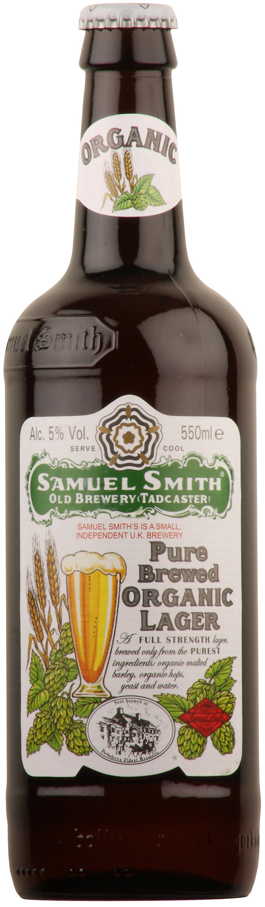 Samuel Smiths Lager (5% Vol.) 550ml