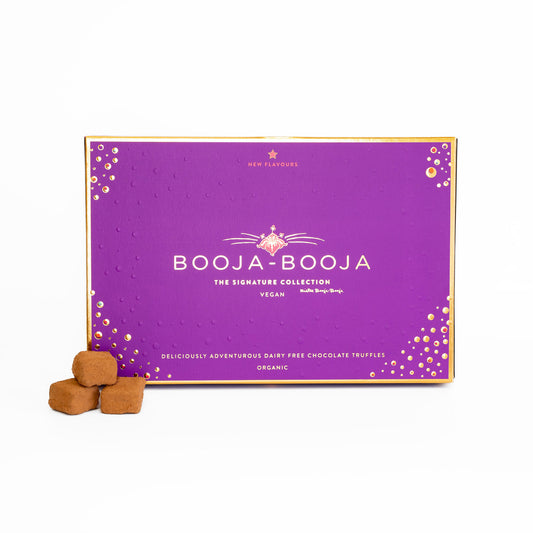 Booja-Booja Signature Collection – Organic & Dairy-Free Chocolate Truffles 184g