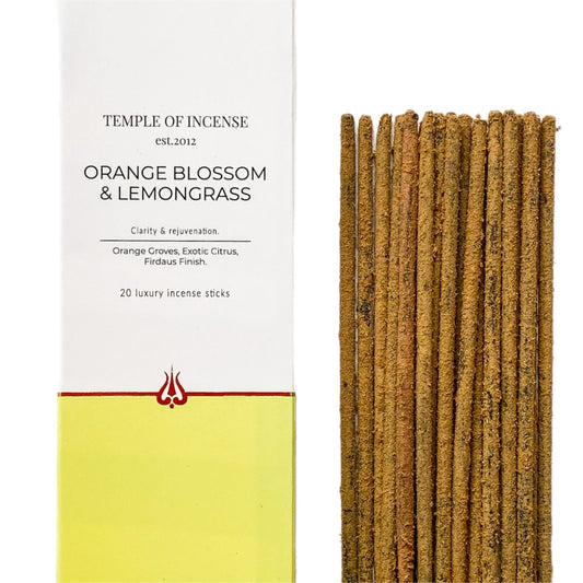 Temple of Incense Orange Blossom & Lemongrass 20 sticks