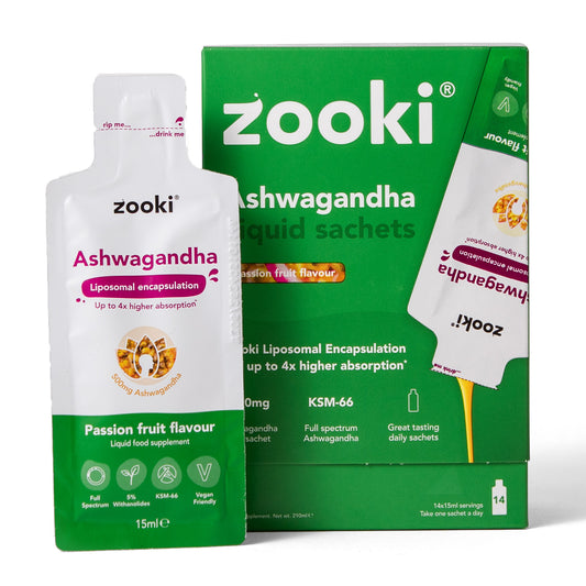 Zooki Ashwagandha 14x15ml Sachets