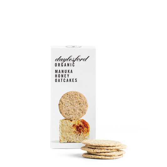 Daylesford Organic Manuka Honey Oatcakes 120g