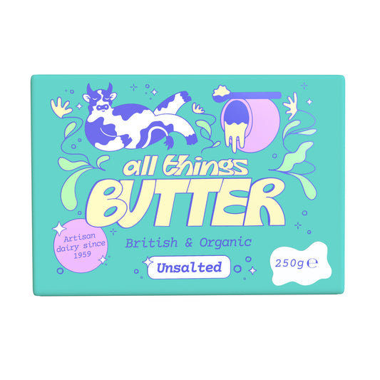 All Things Butter Organic Unsalted Butter 250g