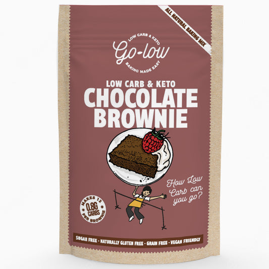 Go-low Keto & Low Carb Chocolate Brownie Baking Mix 218g