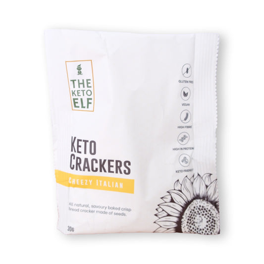 Keto Elf Cheezy Italian Keto Crackers 30g