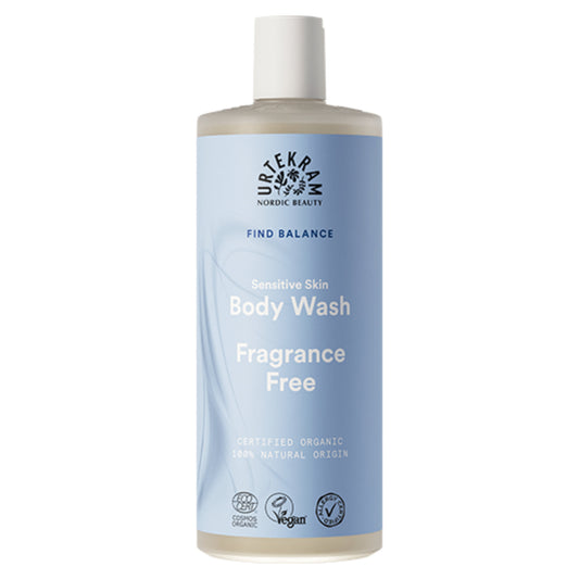 Urtekram Fragrance Free Body Wash 500ml