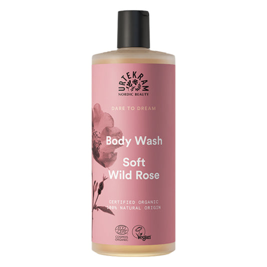 Urtekram Soft Wild Rose Body Wash 500ml