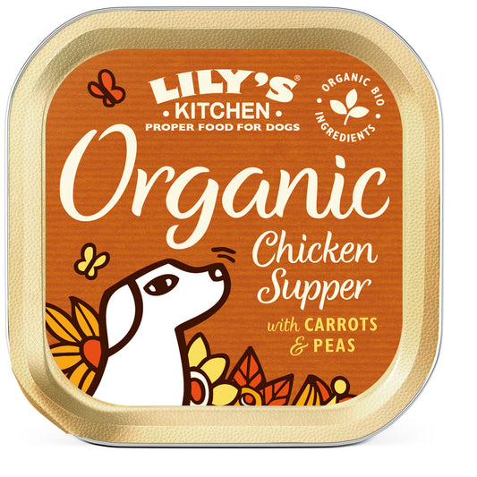 Lily's Kitchen Organic Chicken Supper for Dogs 150g