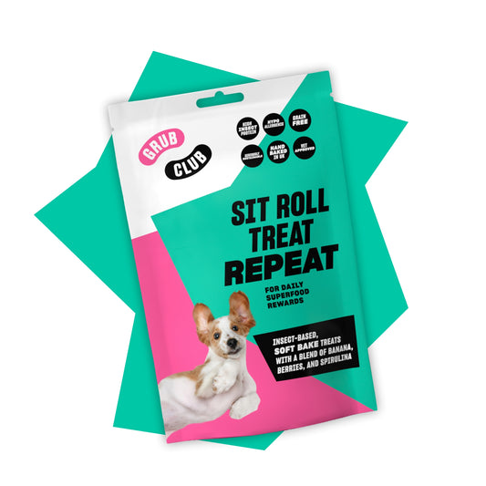 Grub Club Sit Roll Treat Repeat 100g