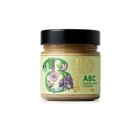 ButterNut of London ABC Butter (Almonds, Brazil Nuts & Cashews) 180g