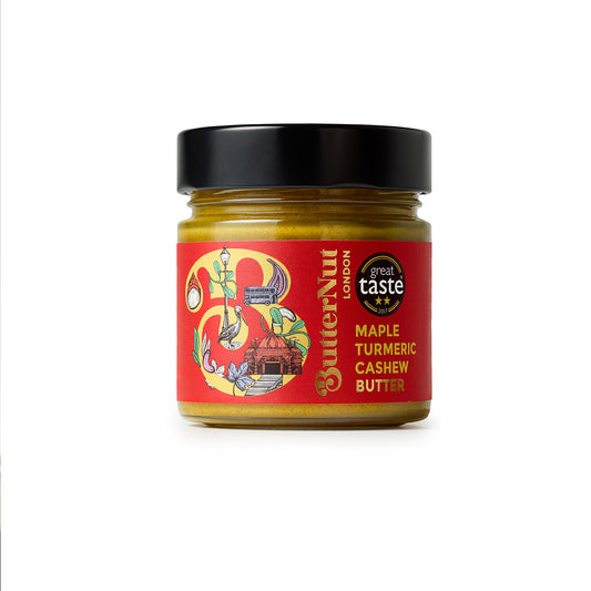 ButterNut of London Maple Turmeric Cashew Butter 180g