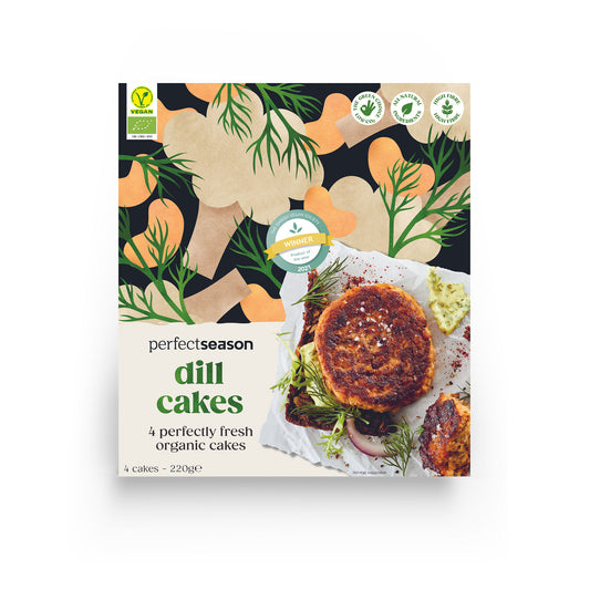 Perfect Season Organic Dill Cakes 220g