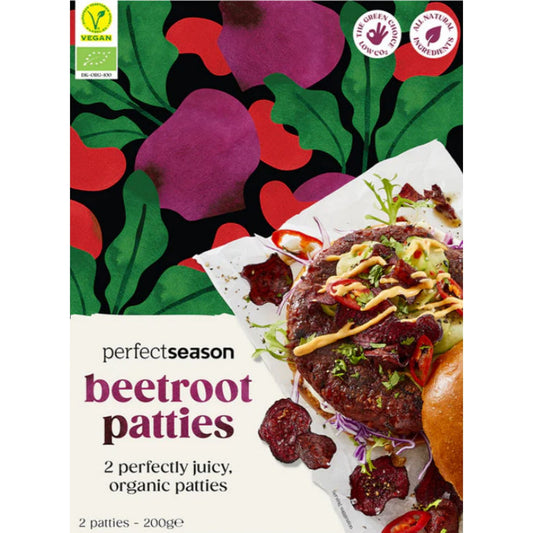 Perfect Season Organic Beetroot Patties 200g