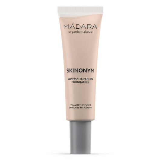 MADARA SKINONYM Semi-Matte Peptide Foundation, #20 IVORY 30ml