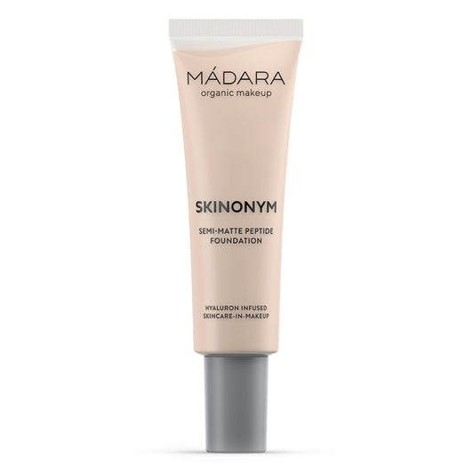 MADARA SKINONYM Semi-Matte Peptide Foundation, #25 LINEN 30ml