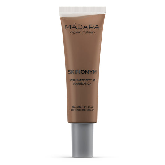 MADARA SKINONYM Semi-Matte Peptide Foundation, #90 CHESNUT 30ml