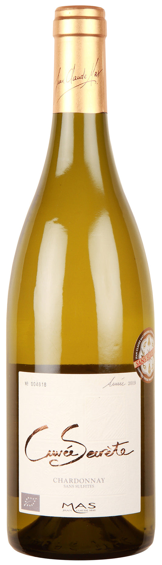 Paul Mas Cuvée Secrète Chardonnay No Added Sulphur 750ml