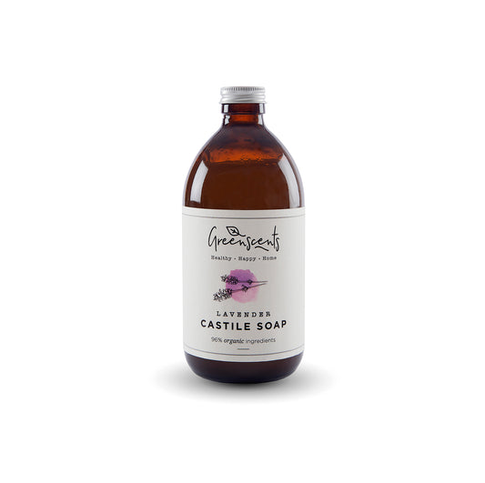 Greenscents Organic Lavender Castile Soap 500ml