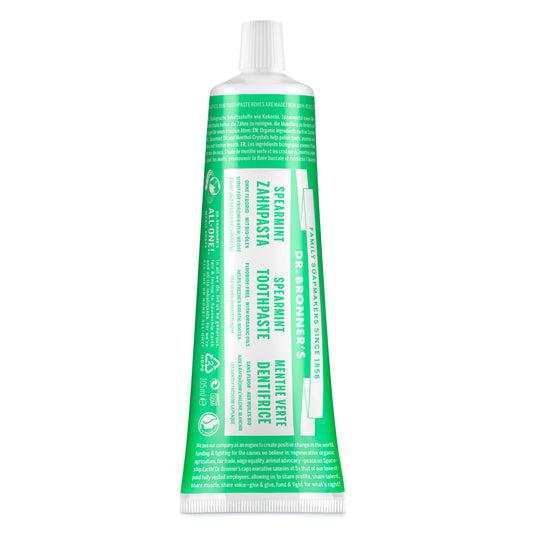 Dr. Bronner's Spearmint Toothpaste 105ml