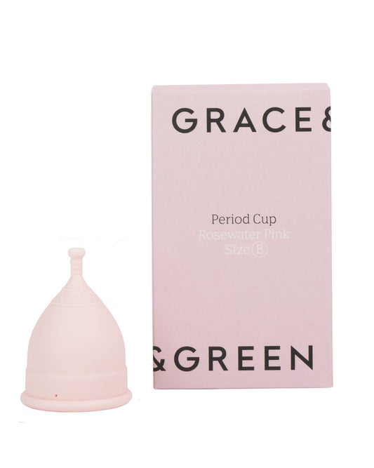 Grace & Green Reusable Menstrual Cup - Rosewater Size B each