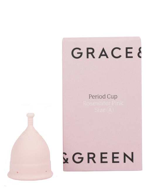 Grace & Green Reusable Menstrual Cup - Rosewater Size A each