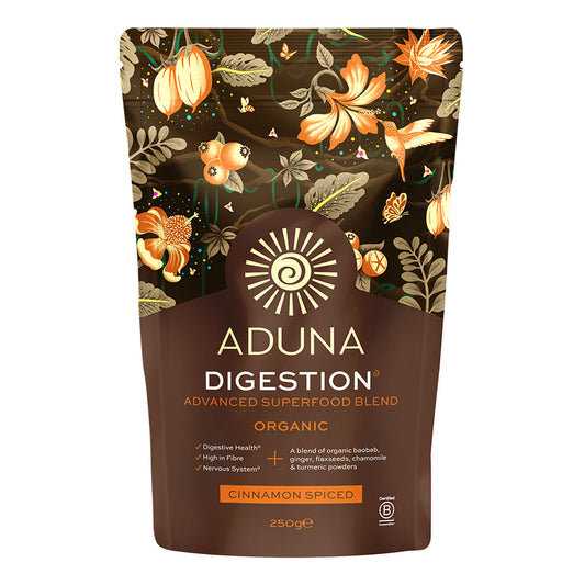 Aduna Digestion Advanced Superfood Blend – Cinnamon Spiced (250g)