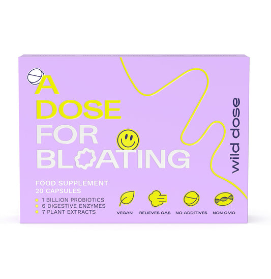 Wild Dose A Dose For Bloating 20 Caps