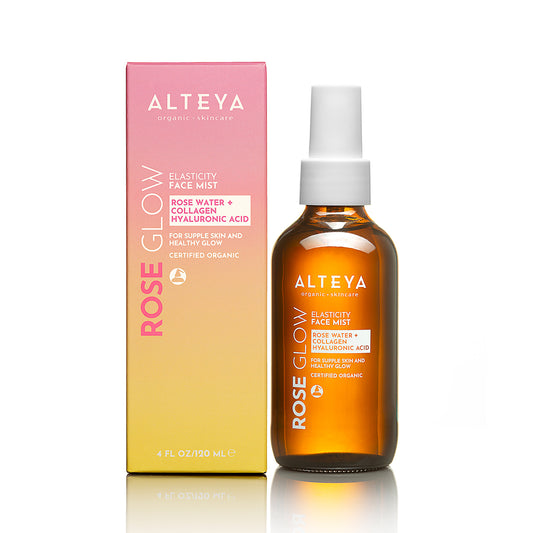 Alteya Organic Rose Glow Elasticity Face Collagen Mist 120ml