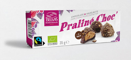 Belvas Praliné Choc’ - Chocolate & Hazelnut Truffles (3-Pack)