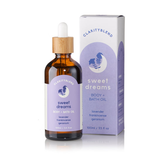 Clarity Blend Aromatherapy Sweet Dreams Body & Bath Oil 100ml