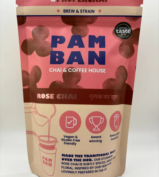 Pam Ban Rose Chai - Brew & Strain 250g