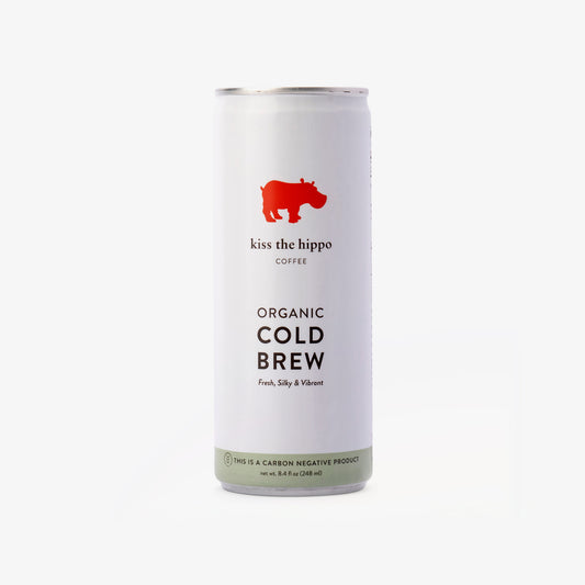 Kiss the Hippo Coffee Organic Cold Brew Can 250ml