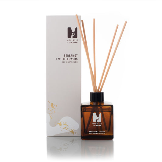 Holistic London Bergamot + Wild Flowers Reed Diffuser 170ml