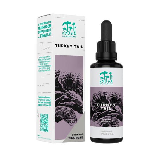 Kaapa Turkey Tail Mushroom Organic Extract Tincture 50ml