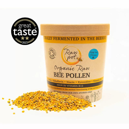 Raw Pot Organic Raw Bee Pollen 250g