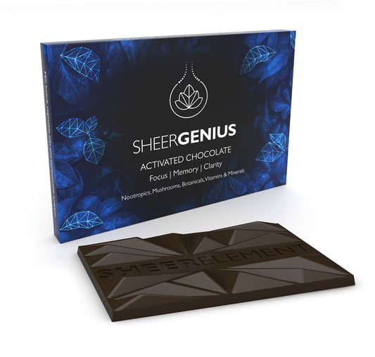 SHEER Genius Nootropic Supplement Bar 50g