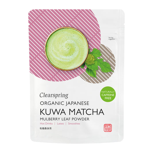 Clearspring Organic Japanese Kuwa Matcha - Mulberry Leaf Powder 40g