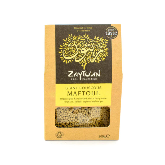 Zaytoun Organic Giant Couscous 250g