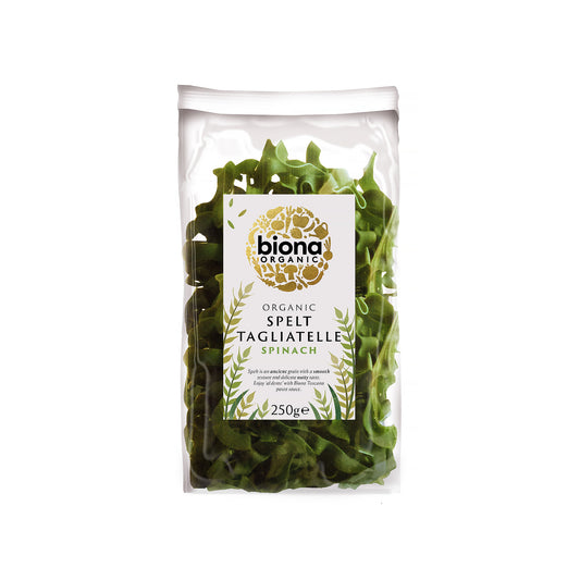 Biona Spelt Spinach Artisan Tagliatelle 250g