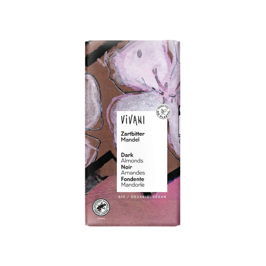 Vivani Dark Almond Chocolate 100g