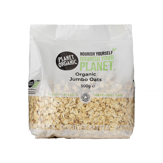 Planet Organic Jumbo Oats 500g