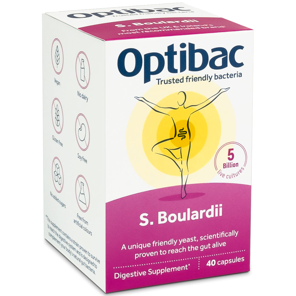 Optibac Saccharomyces boulardii 40 Capsules