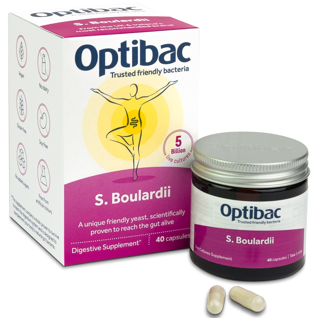 Optibac Saccharomyces boulardii 40 Capsules