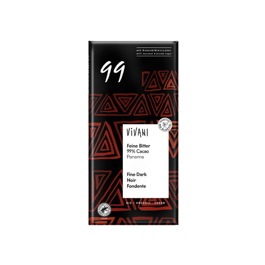 Vivani 99% Dark Chocolate 80g