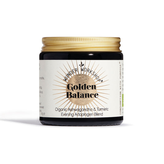 Wunder Workshop Golden Balance adaptogen blend 40g