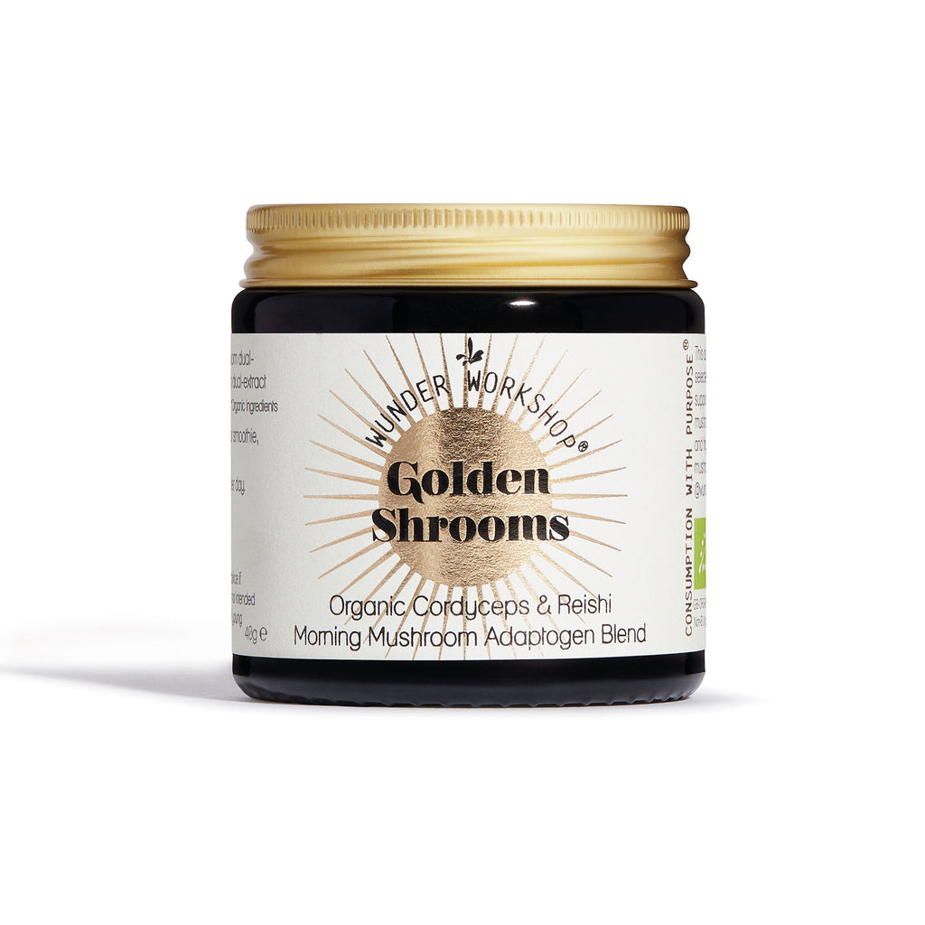 Wunder Workshop Golden Shrooms - adaptogen blend 40g