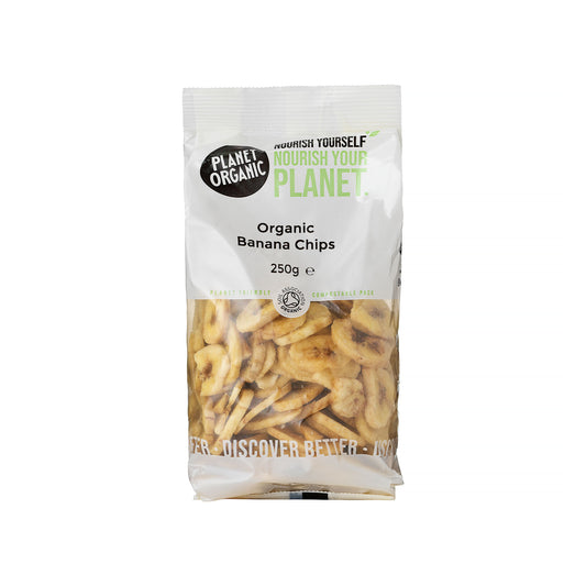 Planet Organic Banana Chips 250g